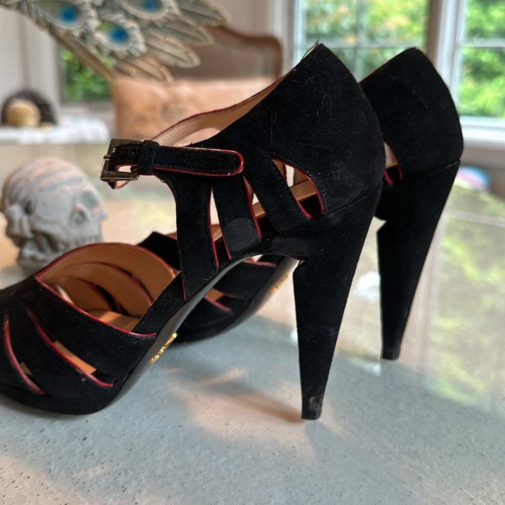Prada suede heels - Picture 13 of 14